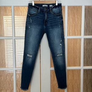 KanCan Signature Women’s High Rise Ankle Skinny Jeans Size 28 Like New